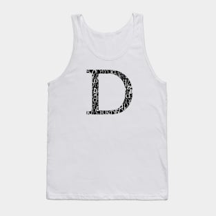 D Filled - Typography Tank Top